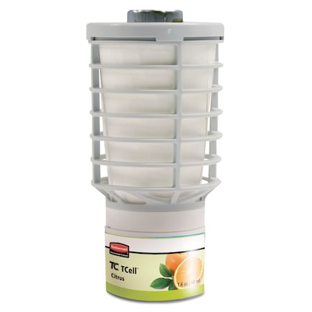 Rubbermaid Commercial TCell Microtrans Odor Neutralizer Refill, Citrus, 1.62 oz FG402113